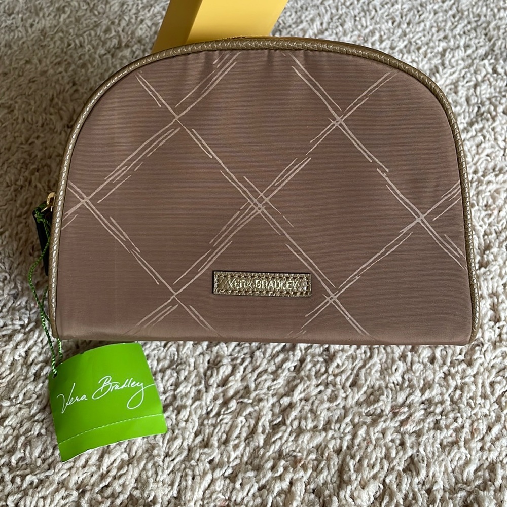 Vera Bradley medium cosmetic bag Nwt